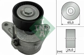Volkswagen V KAYIŞ GERGİ BİLYASI KOMPLE KÜTÜKLÜ 10 GOLF7-PASSAT A3-LEON-CADDY-TİGUAN CLHA-CRKB-CLHB-CRKA 1,6TDİ-2,0TDİ İNA 534055210 04L903315A zc-10