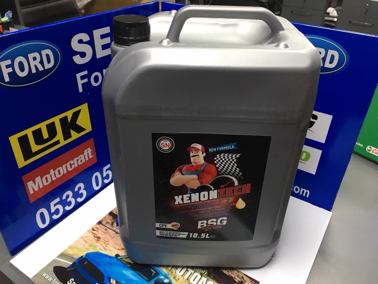 Motor Yağı 10,5 Litre 5W30 C3 Dizel 2011-2017 arası Transit