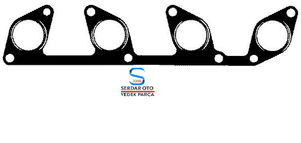 EKSOZ MANİFOLD CONTASI GOLF5-JETTA-PASSAT-AUDİ A3-A4-LEON BKP-BKD-BRE-CAGA-CBAA-CBAB 2,0TDİ 05- ELRİNG 477640 03G253039 K-13-ALT