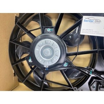 Ford Focus1 Fan Motoru Çiftli Komple 98-05 Arası 98AB8C607DL MGA 83168 D.
