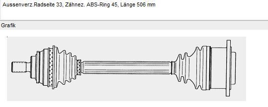 AUDİ A4 B5 PASSAT 1.8T ÖN AKS SOL OTOM VİTES 8D0407451DX GSP 203012
