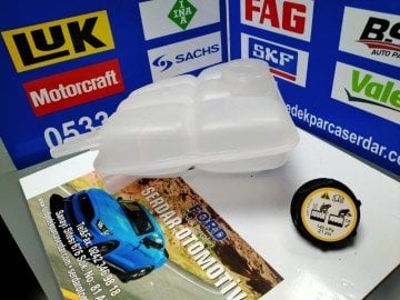 fORD Focus VolvoS40 06-11 ARASI Radyatör Su Deposu Kapaklı 1.6 Benzinli Kale 343845