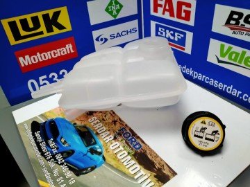 fORD Focus VolvoS40 06-11 ARASI Radyatör Su Deposu Kapaklı 1.6 Benzinli Kale 343845 ((Kargosu Ücretsiz)