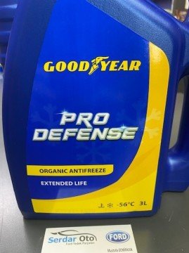 Antifiriz Organik Kırmızı 3Lt. -56 Goodyear 305002
