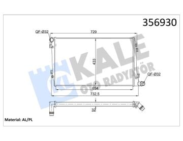 Volkswagen GOLF5-JETTA-CADDY-PASSAT-A3 04-10 OTOM VİTES BLS-BMM 1,9 TDİ-2,0 TDİ KALE 356930 1K0121251EJ DP