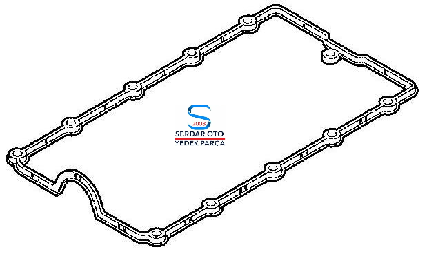 AUDİ ÜST KAPAK CONTASI KÜLBÜTÖR A4-A6 BLB-BRE 2,0TDİ 04-08 ARASI ELRİNG 527110 03G103483B ZF-23