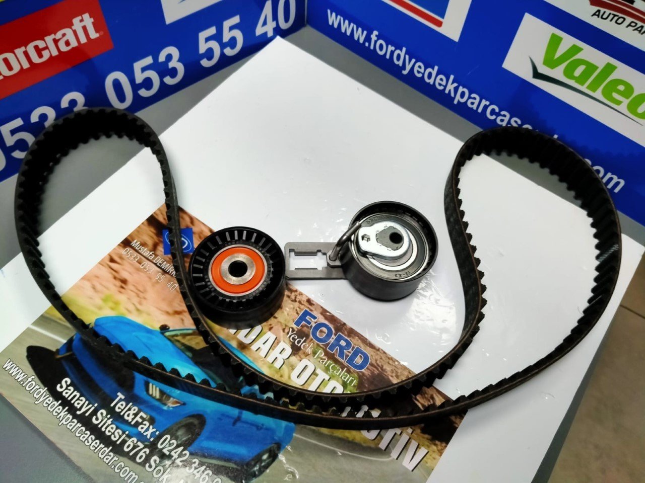 Ford Triger Kayış Seti 1.5 1.6 Dizel Euro5 2011-2015 Model arası Focus Cmax Courier Fiesta FOMOCO