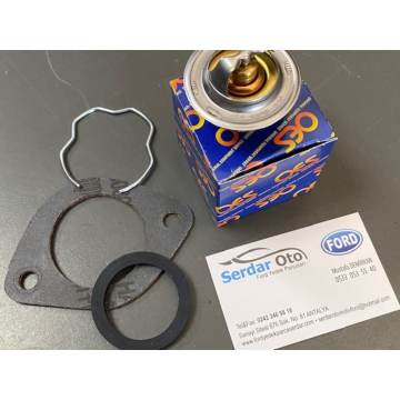 Ford Taunus Termostat + Conta + Sekmanı İle Birlikte 74C 82c Ford Taunus OES