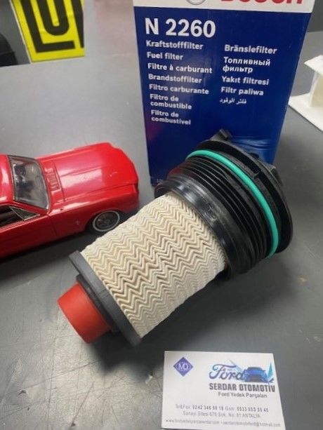Ford Transit Custom Ranger Mazot Yakıt Filtresi Komple 170ps 2.0 Dizel Ecoblue Bosch F026402260 GK219176