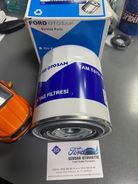 Ford Ranger Yağ Filtresi Eleman Turbosuz Orjinal TAMT 6731 RNG