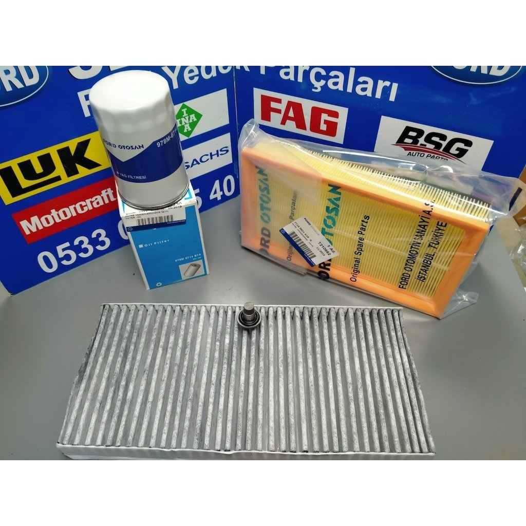 Focus 1 MK1 Yağ Bakım Filtre Seti orjinal ford 98-05 Arası 1001