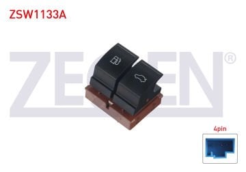 VW BAGAJ VE YAKIT DEPO ANAHTARI CİFTLİ Açma 4 PİN VOLKSWAGEN PASSAT B6 / CC BSG90860060 3C0959903B 3-48