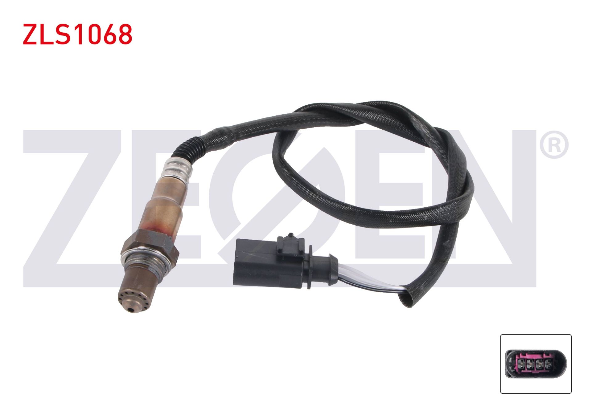 EKSOZ LAMBDA (OKSiJEN) SENSORü 750mm GOLF JETTA 1.4 - 1.6 FSi 03-13/ PASSAT 1.4 TSi 05-12/ TiGUAN 1.4 TSi Audi A3 1.4 TFSİ SEAT LEON 1.4 TSİ OCTAVİA 1.4 TSİ - 1.6 022906262CE AF 03C906262BG M 106A906262CL WİSCO ZF-19