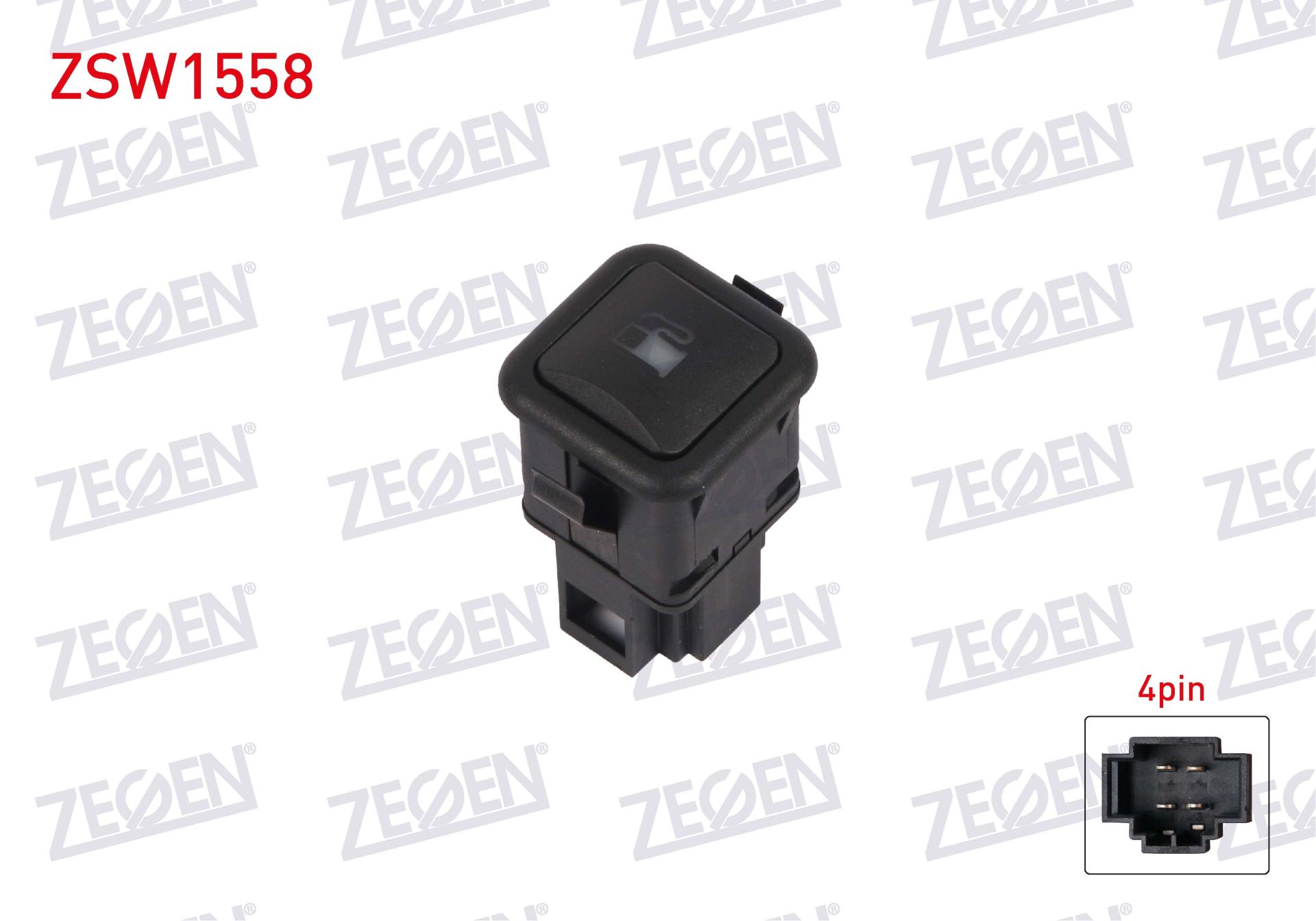 Vw Yakıt Depo Açma  Düğmesi 4 Fiş Golf IV Toledo Bora Seat Leon ZSW1558 3B0959833A K-13