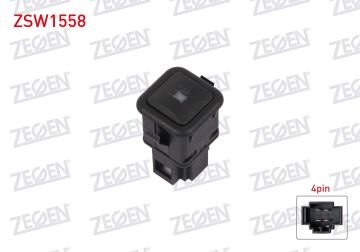 Vw Yakıt Depo Açma  Düğmesi 4 Fiş Golf IV Toledo Bora Seat Leon ZSW1558 3B0959833A K-13