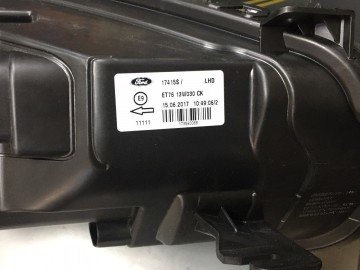 Ford Courier Ön Far Sol Siyah Zemin ORJİNAL FORD 14-17 ARASI