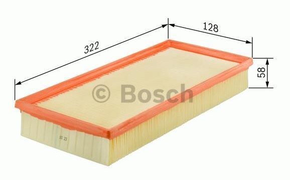 Audi HAVA FİLTRESİ AUDİ (A4 A5 08-16 ) (Q5 09-17 ) 1.8 TFSI-2.0TDİ BOSCH F026400157 8R0133843 8K0133843E C D C-13