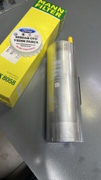 TRANSPORTER MAZOT YAKIT FİLTRESİ 2 ÇIKIŞLI T5 T6 T7 T5,5 04- CXHC AXD CAAA CAAB CAAC DNAA 2,0 TDİ-2,5 TDİ MANN WK 8058 7H0127401D 7E0127401A