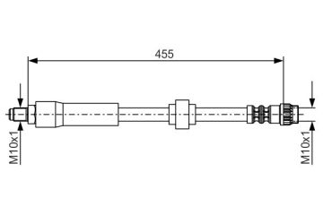 FREN HORTUMU. 455.00 MM