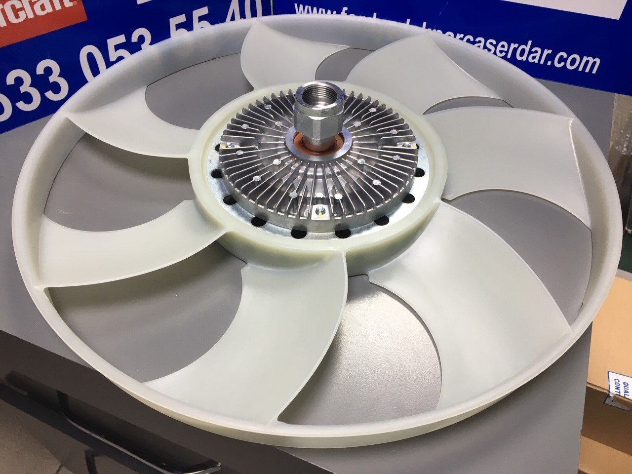 Ford Transit Soğutma Fan Termiği Pervaneli Kale V184 V347 352665 (Kargosu Ücretsiz)