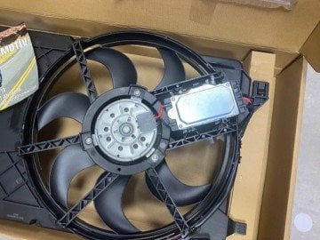 Focus Cmax MK2 Volvo S40 Fan Motoru Komple Beyinli 06-11 Arası 1.6 tdci 418000 KALE  d3