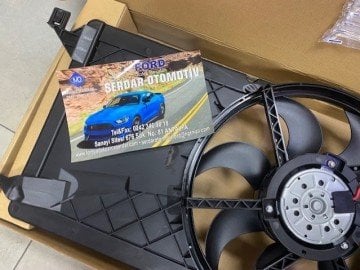 Focus Cmax MK2 Volvo S40 Fan Motoru Komple Beyinli 1.6 tdci 418000 KALE  d3