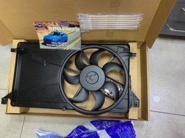 Focus Cmax MK2 Volvo S40 Fan Motoru Komple Beyinli 1.6 tdci 418000 KALE  d3