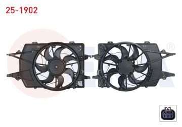Focus 1 Fan Motoru Tekli Komple Davlumbazlı 251902 1.6-1.8 16v