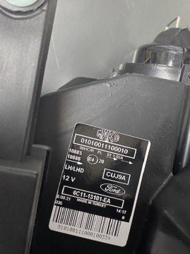 Ford Transit V347 Ön Far Sol Ayarlı 2007-2013 Yıllar Arası ORJİNAL FORD 6C1113101EA