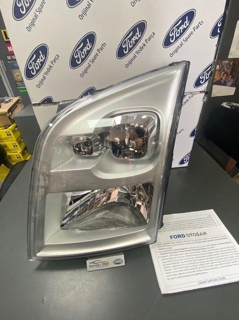 Ford Transit V347 Ön Far Sol Ayarlı 2007-2013 Yıllar Arası ORJİNAL FORD 6C1113101EA