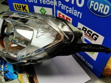 Courier Ön Far Sol Parlak Zemin ORJİNAL FORD 18-23 ARASI