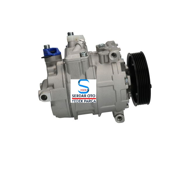 Klima kompresörü 04- POLO 1.6 TDİ GOLF5 CADDY-CRAFTER-PASSAT-JETTA-A3-LEON-OCTAVİA Scirrocco BOSCH 1986AD1000 8FK351322741 1K0820859F 5Q0820803D 2E0820803G 5K0820803C