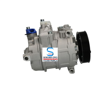 Klima kompresörü 04- POLO 1.6 TDİ GOLF5 CADDY-CRAFTER-PASSAT-JETTA-A3-LEON-OCTAVİA Scirrocco BOSCH 1986AD1000 8FK351322741 1K0820859F 5Q0820803D 2E0820803G 5K0820803C