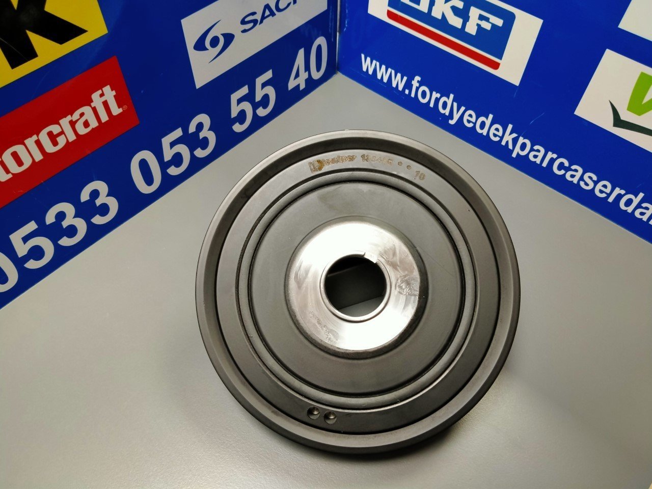 Ford Krank Kasnağı Dolu Tip 1.4 1.5 1.6 TDCİ VolvoS40 Fiesta Focus Cmax Bmax Courier Kentpar K12601 2S6Q6B319AD