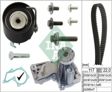 Triger Kayış Seti Devirdaimli Benzinli Focus Fiesta Mondeo ORJİNAL İNA 5m5q8b596