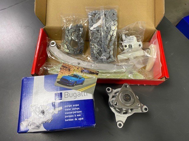 Mondeo Benzinli Triger Eksantirik Zincir Seti + Devirdaimli 2.0 Motor Duratec 02-06 Arası 1S7G6L265 PA6015