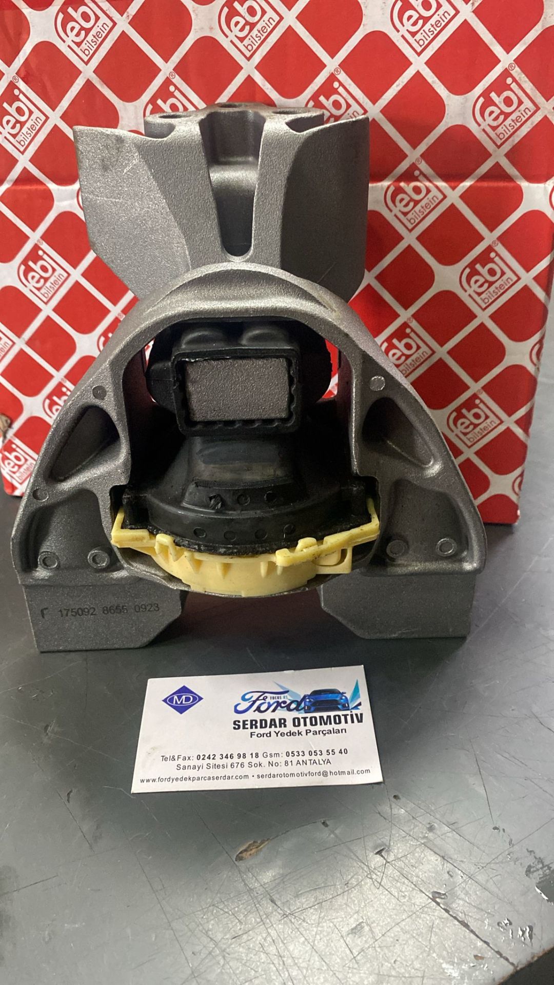 Ford Motor Takozu Sağ Üst Courier 14-23 ARASI Orjinal febi 175092 ET766F012