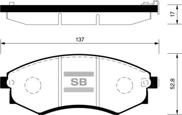 ÖN FREN BALATA ISUZU D-MAX 2.5L 4JK1-TC 4x4 02-