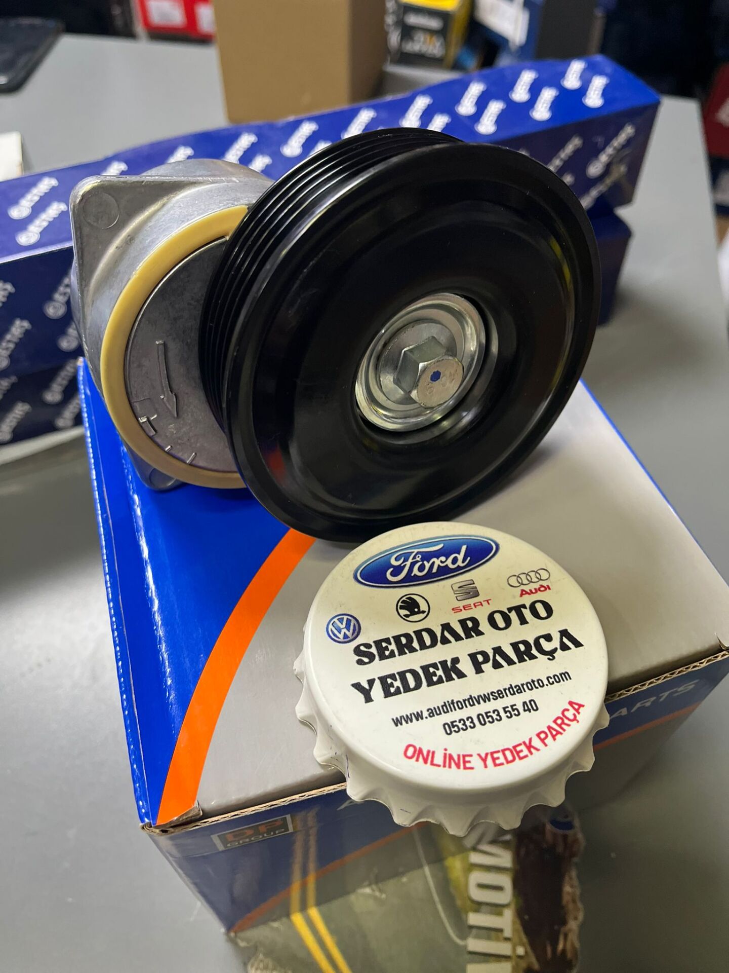 Ford V Kayış gergisi Komple klimalı +ac 1.25 Benzinli Fiesta Dp 96mf6a228