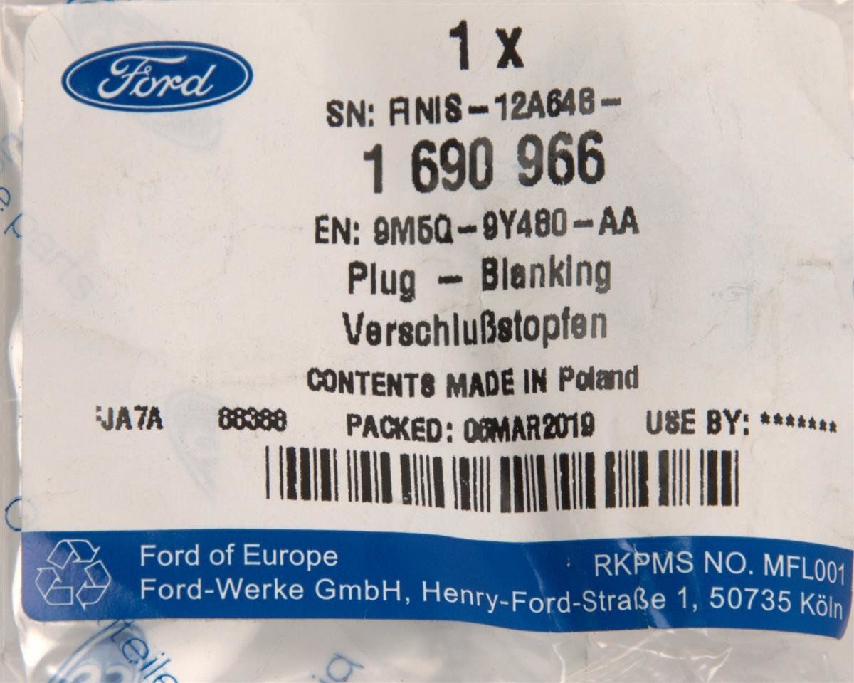 TERMOSTAT YUVA TAPASI FOCUS-CMAX-FIESTA-KUGA-MONDEO 08> 1.5-1.6 TDCİ 9M5Q9Y480AA ORJİNAL FORD