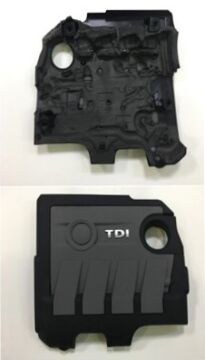 Volkswagen Motor Üst Kapağı Koruma Caddy Golf6 Passat Jetta 1.6tdi Cay Cayc 03L103925AR 06F103940 XB-4