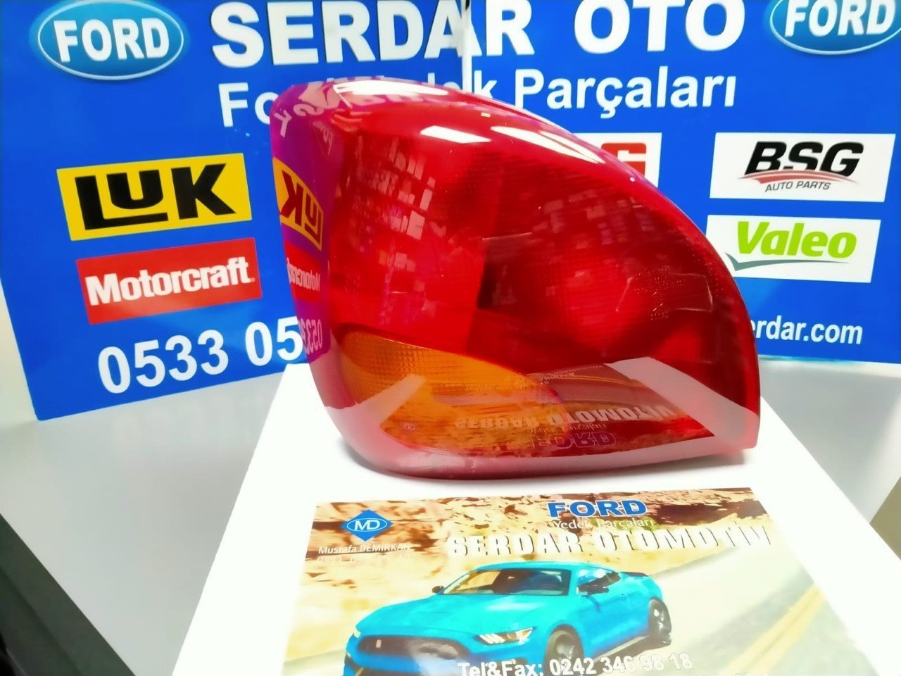 Fiesta Arka Stop Lambası Sol 96-01 Arası Depo 4311919L