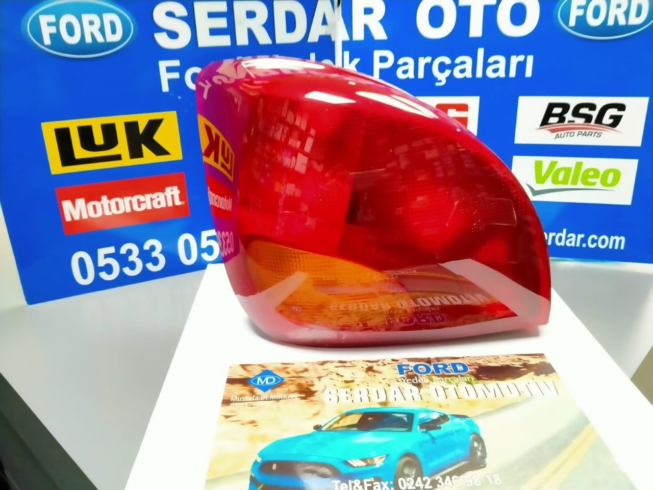 Fiesta Arka Stop Lambası Sol 1996-2001 Arası Depo 4311919L