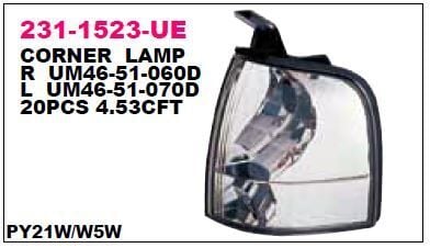 FORD RANGER ÖN SİNYAL SAĞ BEYAZ 02-06 ARASI DEPO 2311523RUE