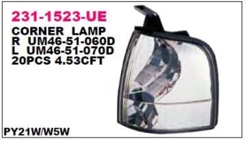 FORD RANGER ÖN SİNYAL SOL BEYAZ 02-06 ARASI DEPO 2311523LUE