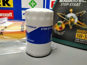 Ford Focus 1 mk1 Yağ Bakım Filtre Seti Benzinli Castrol 5w30