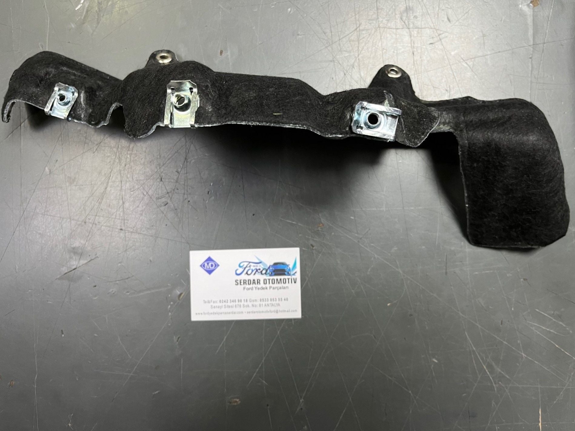 Ford Fiesta - Fusion Eksoz Turbo Isı Kalkanı Üst 1.4 Tdci 02-08 Arası