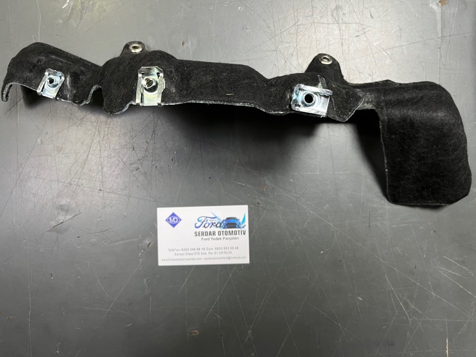 Ford Fiesta - Fusion Eksoz Turbo Isı Kalkanı Üst 1.4 Tdci 02-08 Arası 2S6Q9N454