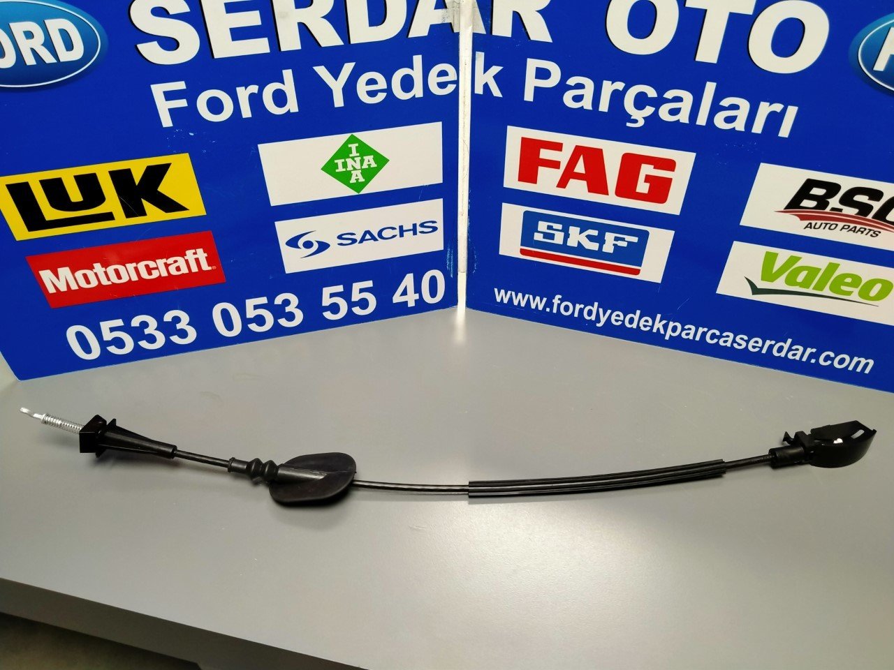 Ford Fiesta Ön Kapı İçten Açma Teli 2002-2008 Yıllar Arası 2S61A218A01 ORJİNAL 4 kapı