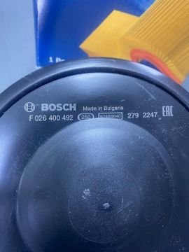 Ford Focus Cmax VolvoS40 2007-2017 Arası Hava Filtresi Silindir Bosch AV619601AE F026400492